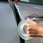 Многофункциональная нано-лента для защиты наклейка для порога дверей автомобиля, полоска для бампера, аксессуары для защиты от столкновений