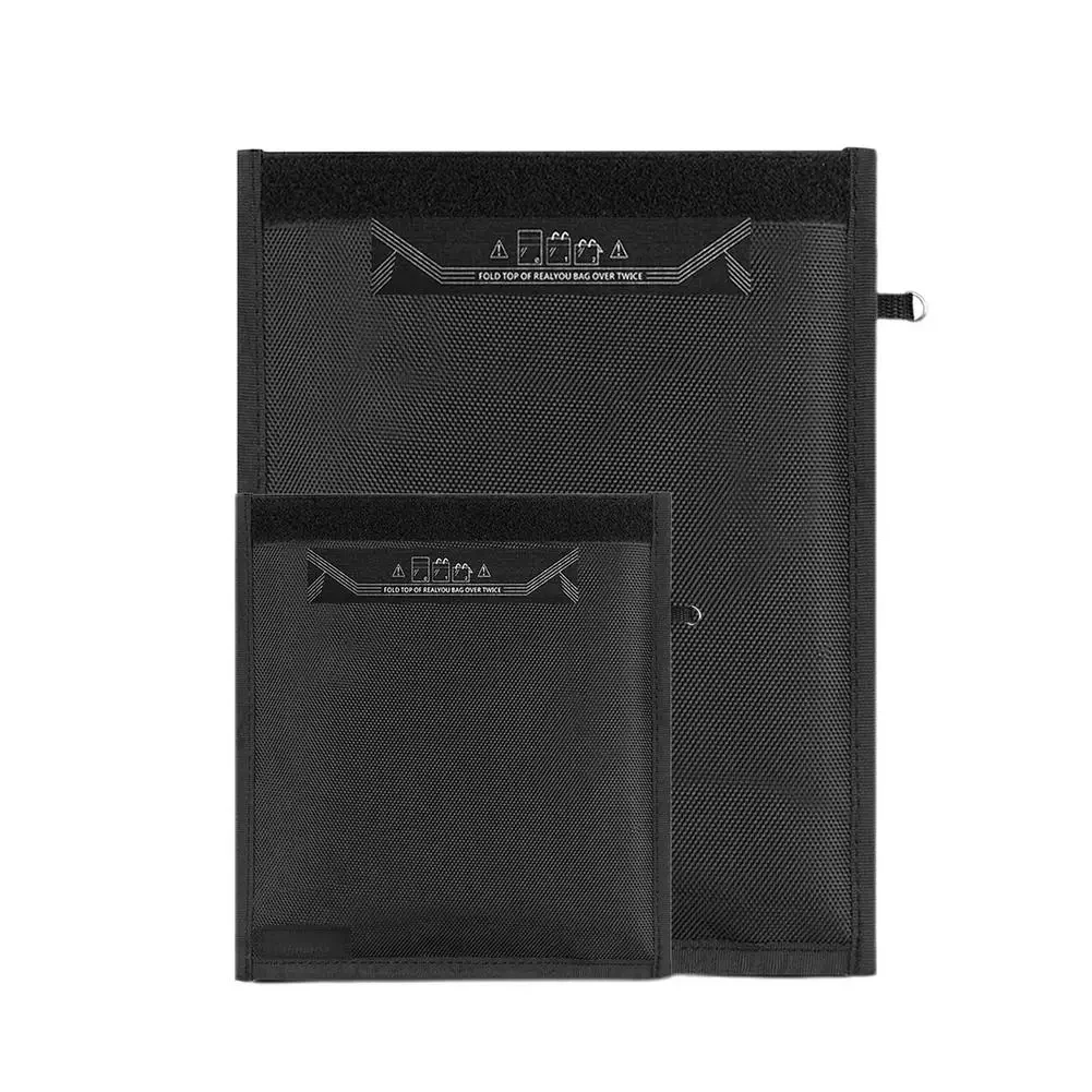 

Faraday Bag RFID Signal Blocking FOB Bag Anti-Radiation Anti-Hacking Shielding Pouch Wallet Case For Cell Phones Car Key HOT