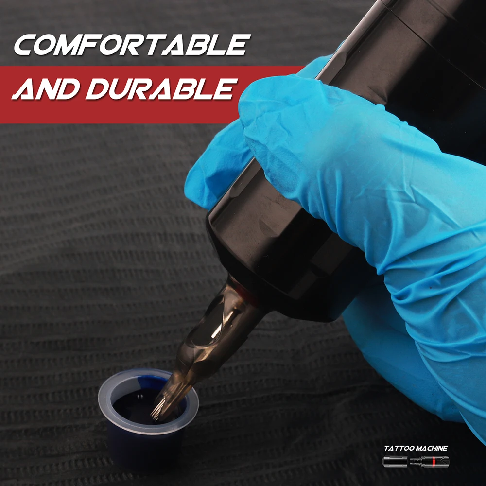 Беспроводная татуировочная машинка ручка для пистолета 4 2 мм ход 1800 мАч батарея