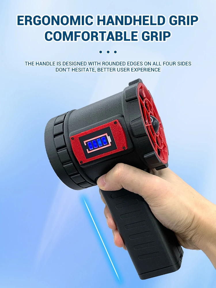 Автомобильный жестокий вентилятор 650 Вт 64 мм ручной турбоструйный бесщеточный