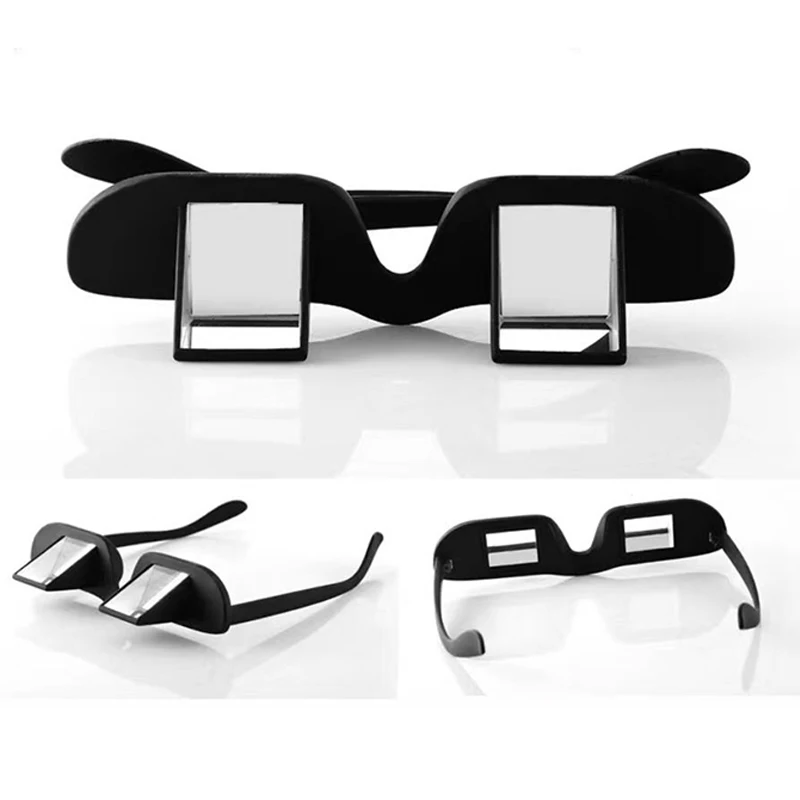 Ленивые очки для чтения призматические Горизонтальные лежащая кровать просмотр