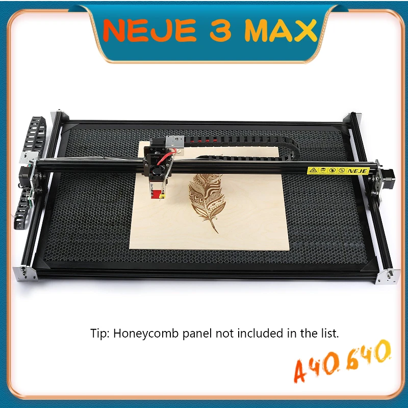 NEJE Master 3Max 20W/30W/40W Laser Engraving Machine Film-coated Stainless Steel Glass Marking with Working Area 810 x 460 mm enlarge