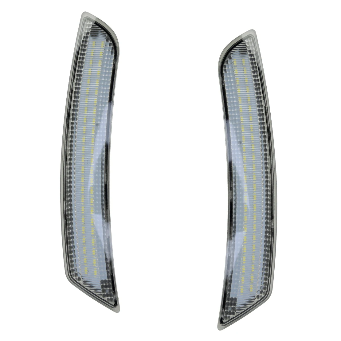 

1 пара белых светодиодных передних боковых габаритных огней, прозрачные линзы для Cadillac CTS Performance Premium Vsport ATS Chevrolet Camaro