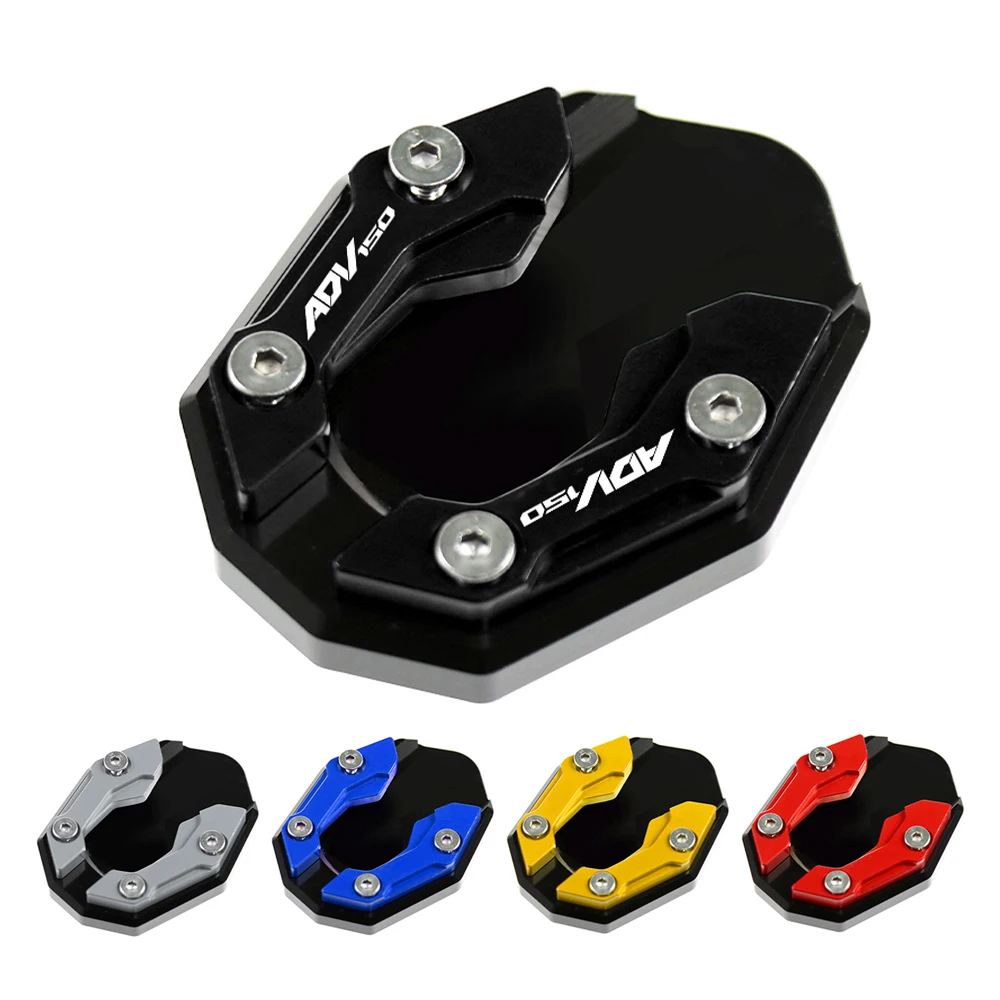 

For HONDA ADV150 ADV 150 2020 2021 2022 Motorcycle Kickstand Foot Side Stand Extension Pad Support Plate Enlarge