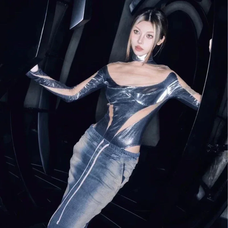 Kpop Girl Group LISA Джазовый танец Хип-хоп Танцевальная одежда Женские футболки с