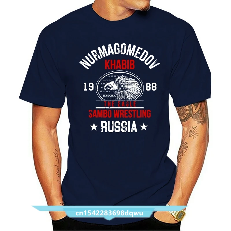 

Khabib Nurmagomedov футболка THE EAGLE Top MMA унисекс WB043 черная футболка