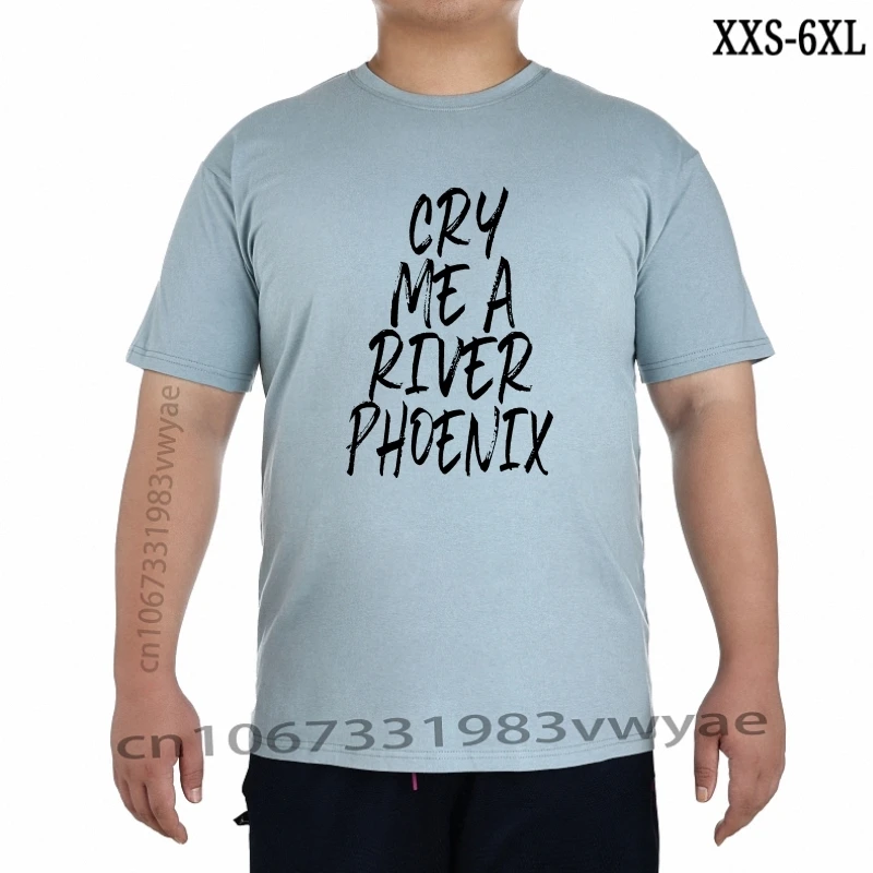 

Футболка Timberlake с рисунком плача я река Феникс, Мужская футболка, Милая футболка, графическая хлопковая футболка с коротким рукавом, женская ...