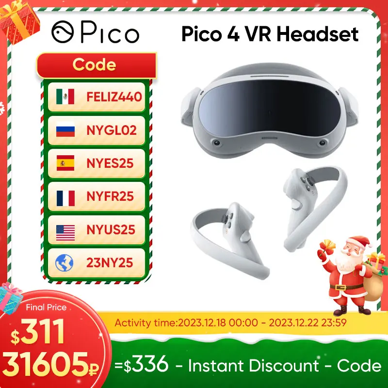  Игровая гарнитура виртуальной реальности Pico 4