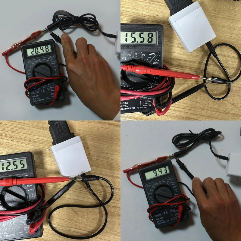 Кабель DC5 5x2 1 мм к TypeC для Wi-Fi-маршрутизатора динамик светодиодная подсветка 9 В 12 15