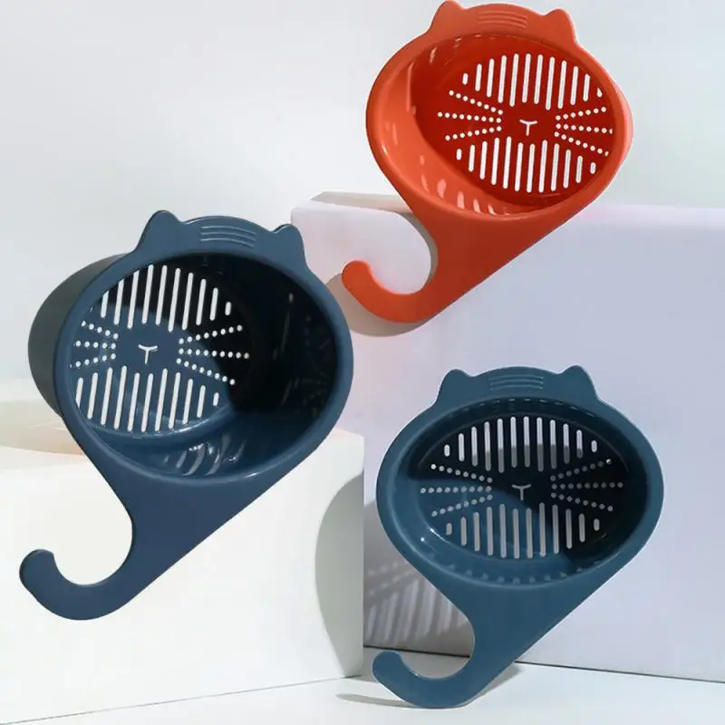

Multifunctional Separation Cat Drain Basket Fruit And Vegetable Wash Basin Sink Filter Basket Sink Kitchen Tools Home Gadgets