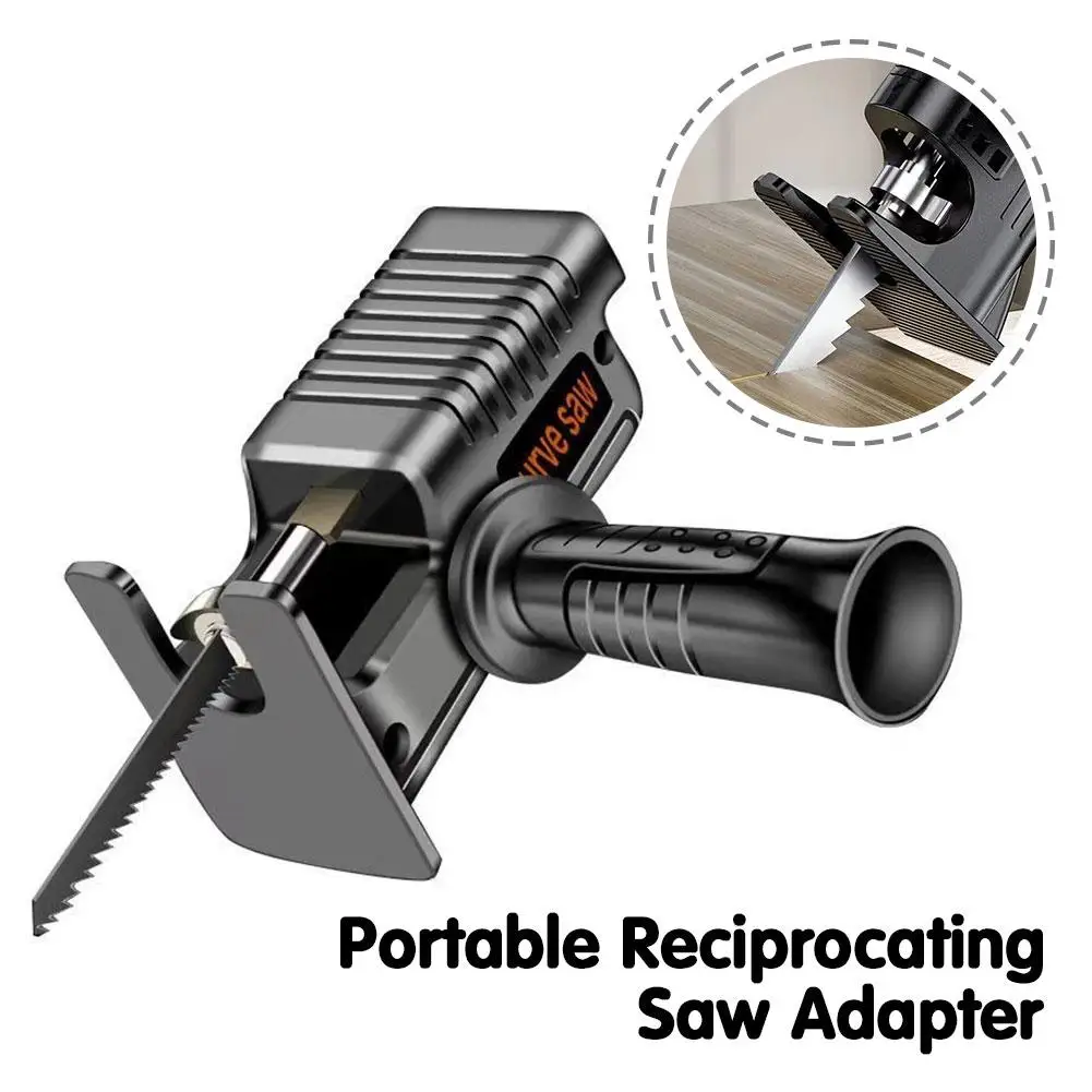

Portable Reciprocating Saw Adapter Electric Drill Modified With Machine Power JigSaw Tool Blades Wood Cutter Attachment Ele C7F7