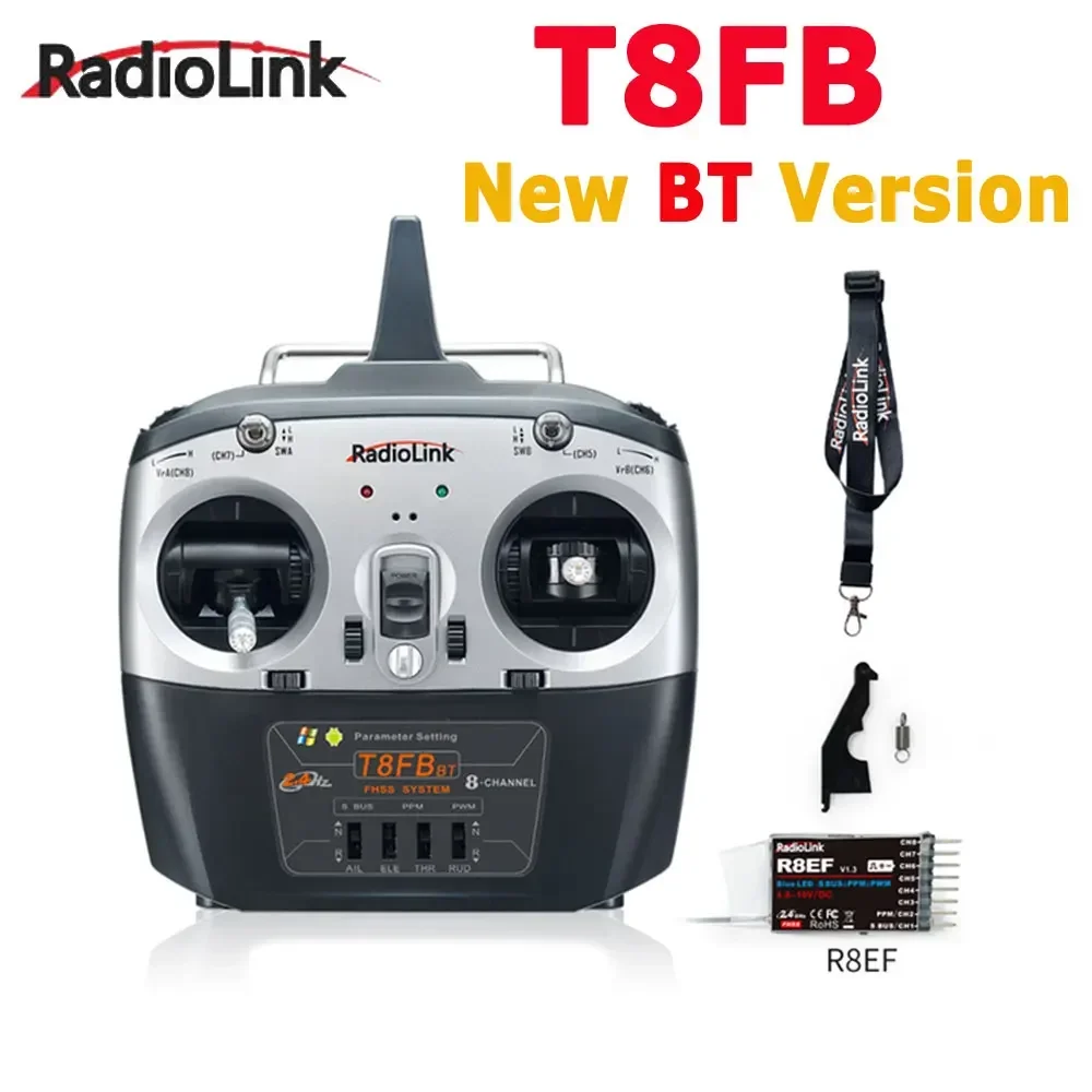 Radiolink T8FB BT 8-канальный радиоуправляемый передатчик и приемник R8EF 2 4G контроллер
