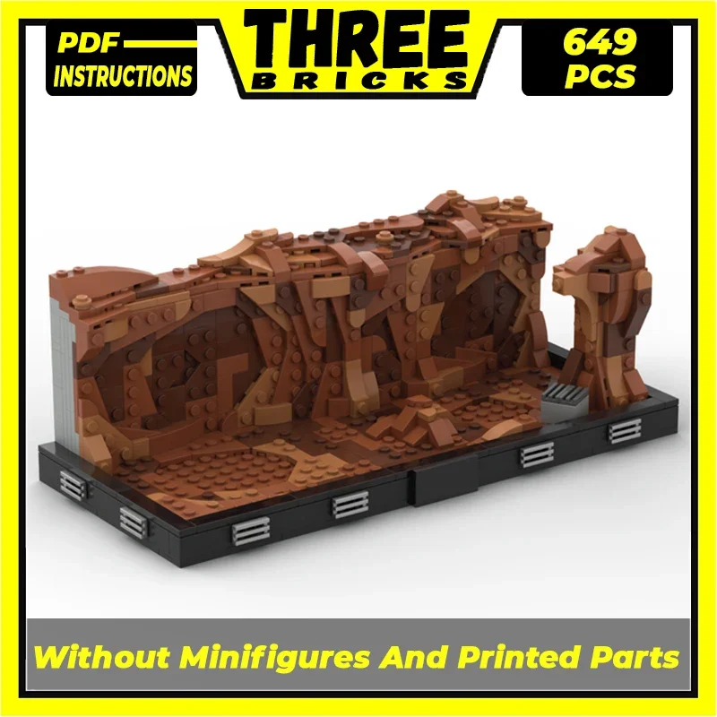 Модель Звёздного фильма Moc строительные блоки первая космическая битва