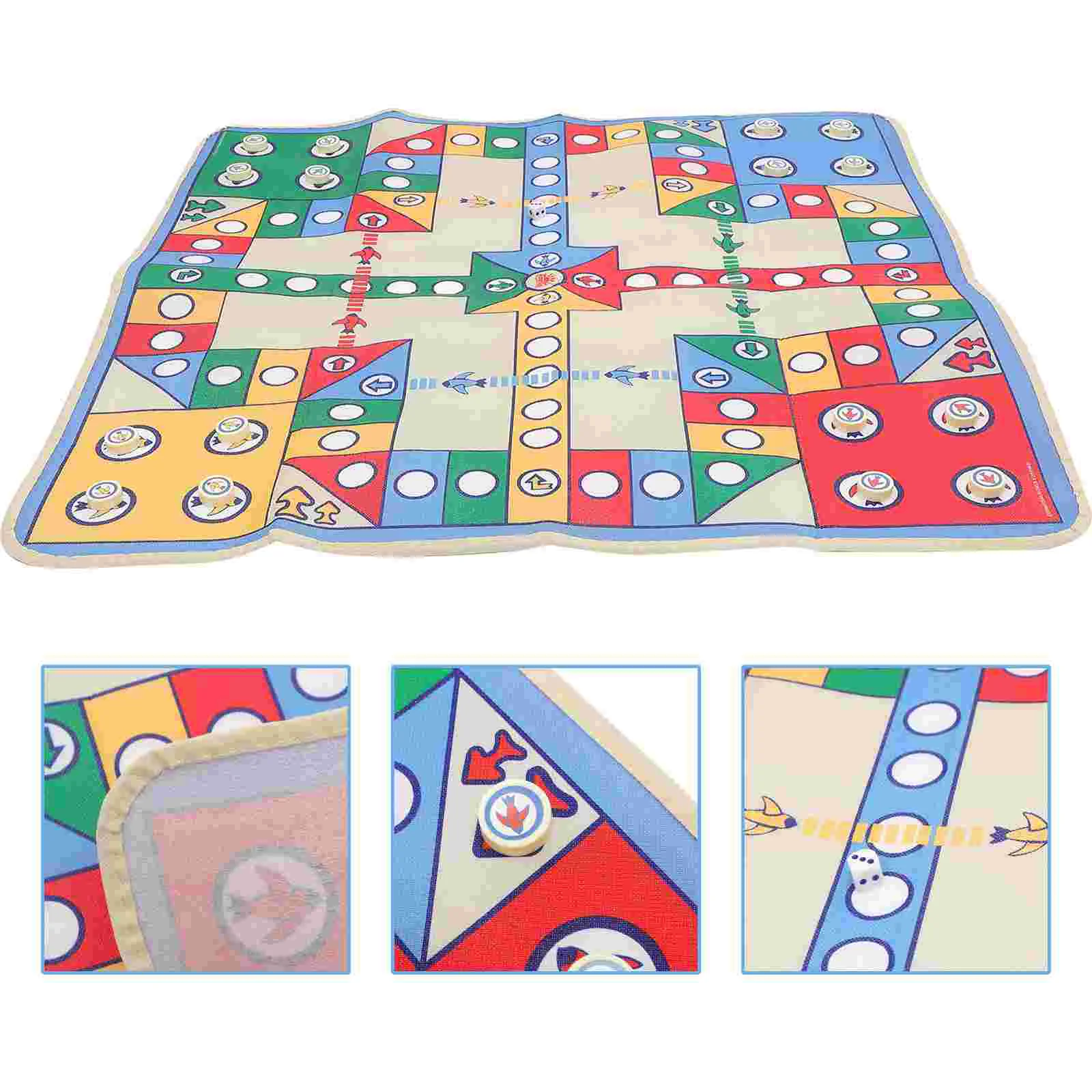 

Chess Flying Game Board Aeroplane Carpet Mat Rug Kids Family Toy Airplane Kid Crawling Floor Educational Play Checker Playmat