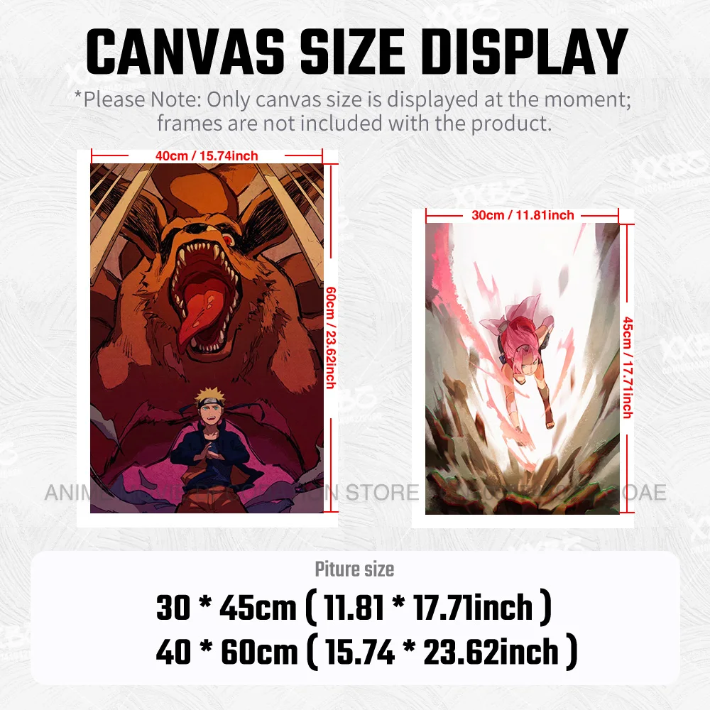 Картина на холсте Наруто украшение для дома Jiraiya Рок Ли настенное искусство Hatake