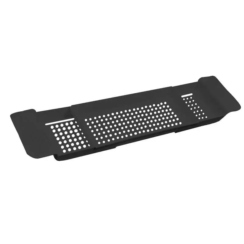 

Multi-Function Retractable Bathtub Storage Rack Bath Tray Shelf Tub Towel Storage Shelf Kitchen Sink Drain Holder