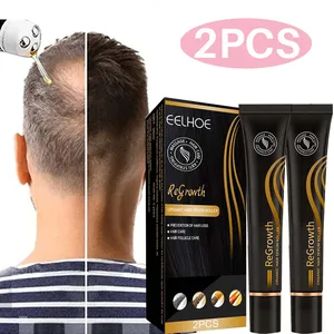 2pcs Hair Growth Essential Oils Triple Roll-On Massager Regrowth Serum Ginger Anti Hair Loss Product in Pakistan