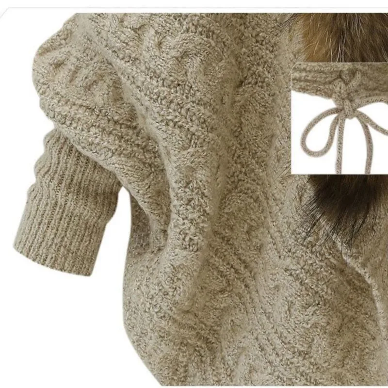 Женский трикотажный кардиган с рукавом летучая мышь воротником из