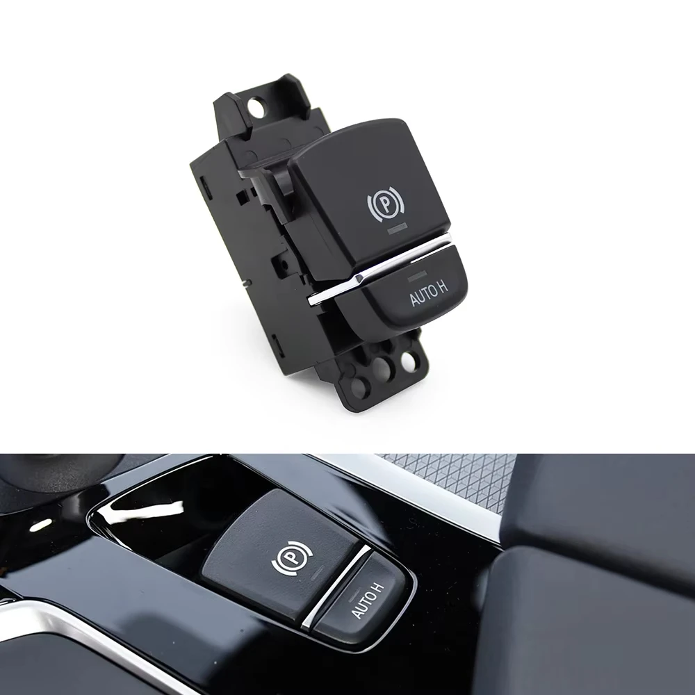 

G30 G31 G32 G01 G02 F97 F98 Автомобильный электронный переключатель стояночного тормоза для BMW 5 6GT X3 X4 серии 61316842027