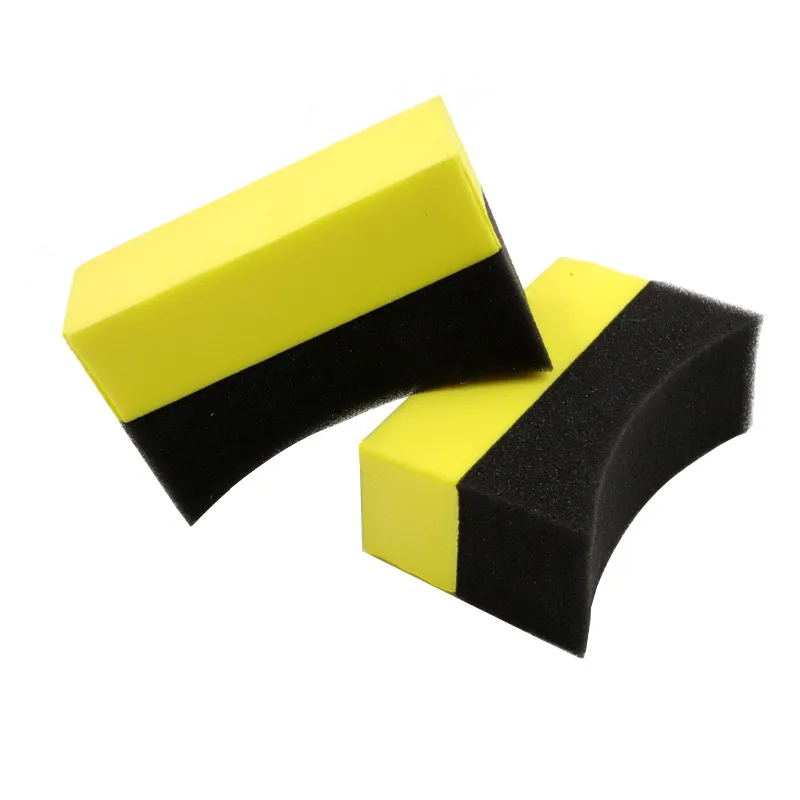 

1 Pcs Auto Interior Cleaning Sponge Car Tire Cleaning Waxing Polishing Brush Sponge U Shape Design Powerful Cleaning detailing