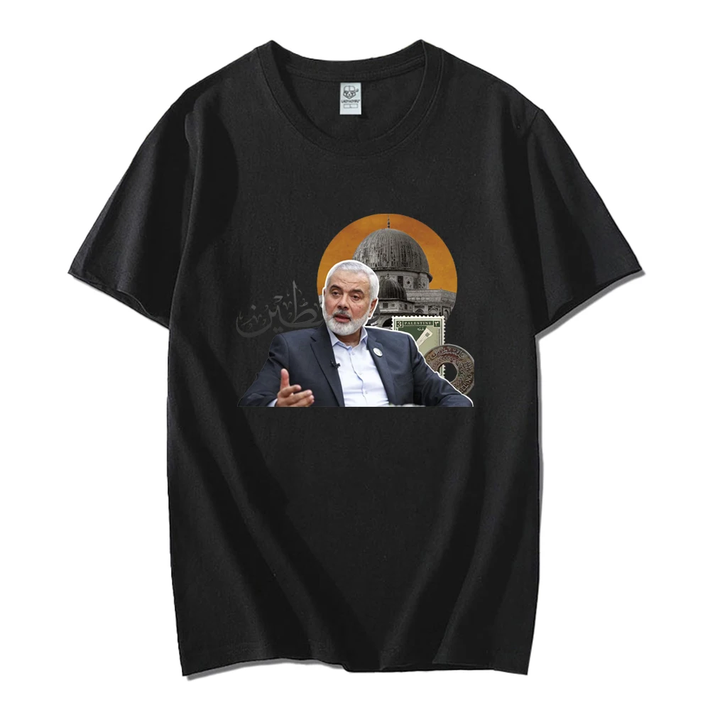 Футболка HAMAS Peace Memories of Yahya Sinwar Camisetas с принтом для мужчин одежда футболки