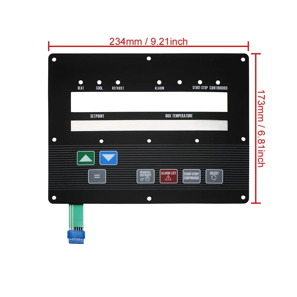 Фото Наклейка на клавиатуру 76-50125-00 12-00450-00 для контроллера Carrier Vector 1950 1850 №3