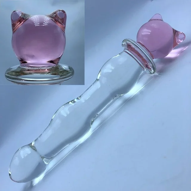 Crystal Glass Anal Plug Vaginal Anus Beads Butt Plug Sexual Toy Adult Dildo for Anal Massage Masturbation Sex Toys for Men Women 6