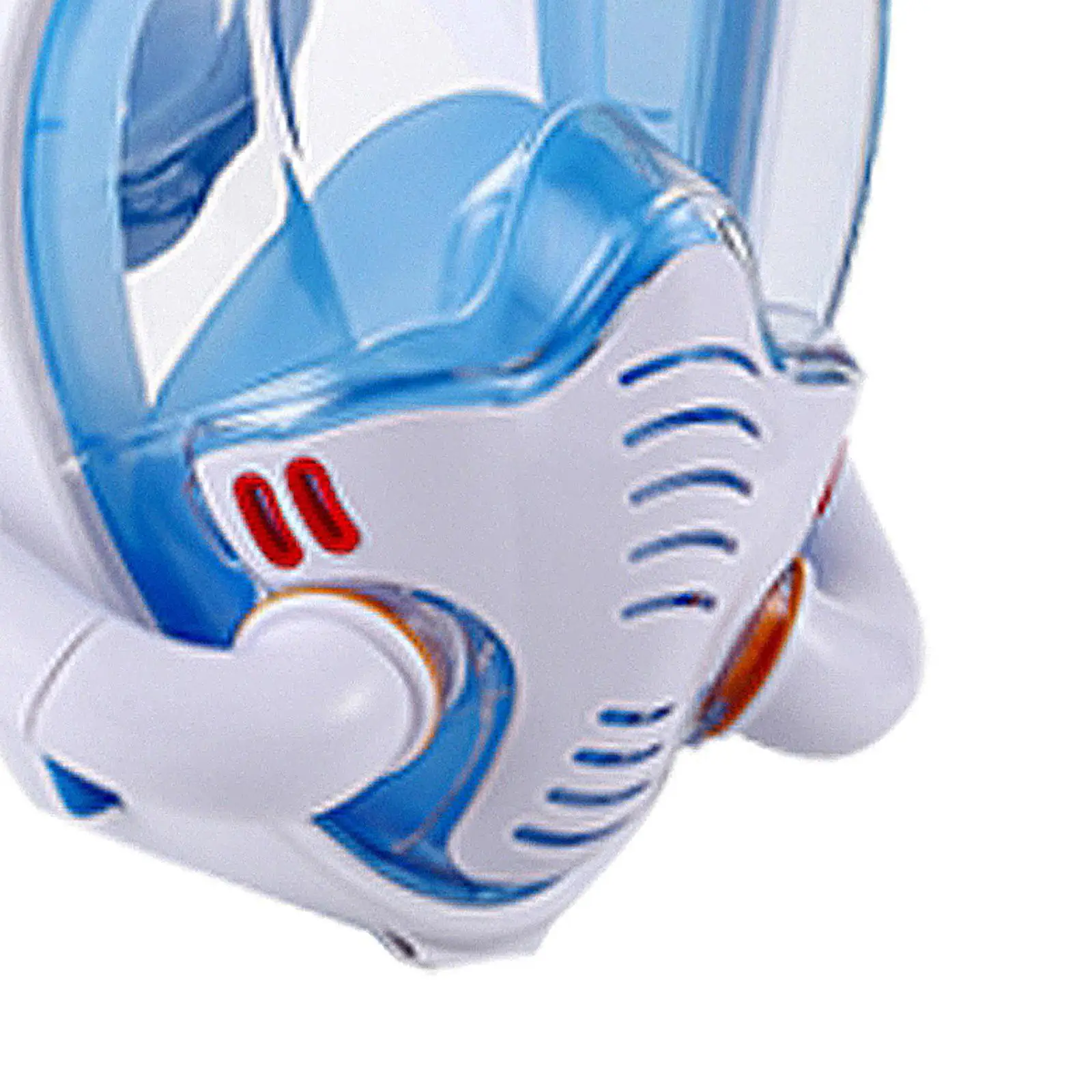 

Snorkel Mask Full Face Snorkeling Diving Mask with 180 Panoramic White L