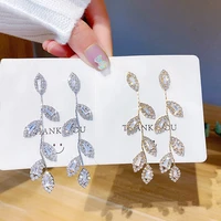 sterling silver zircon small earrings womens cubic zirconia stones womens sexy creative jewelry personalized party gifts