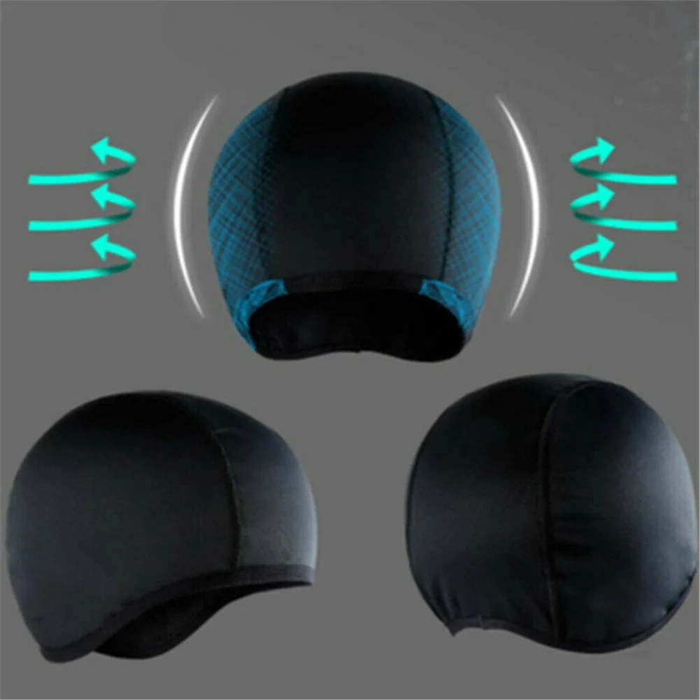 

Шапка для мотоциклетного шлема, подкладка для бега, велосипедные облегающие шапки, впитывающий пот, брендовая новая Кепка с черепом, спортивный шлем