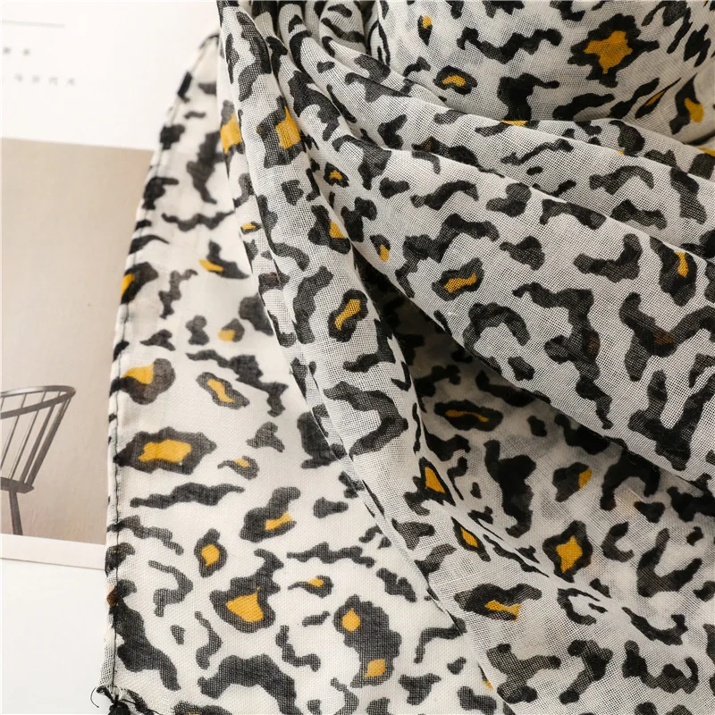 Женская осенне-Весенняя стандартная ацтекская леопардовая Лоскутная Пашмина