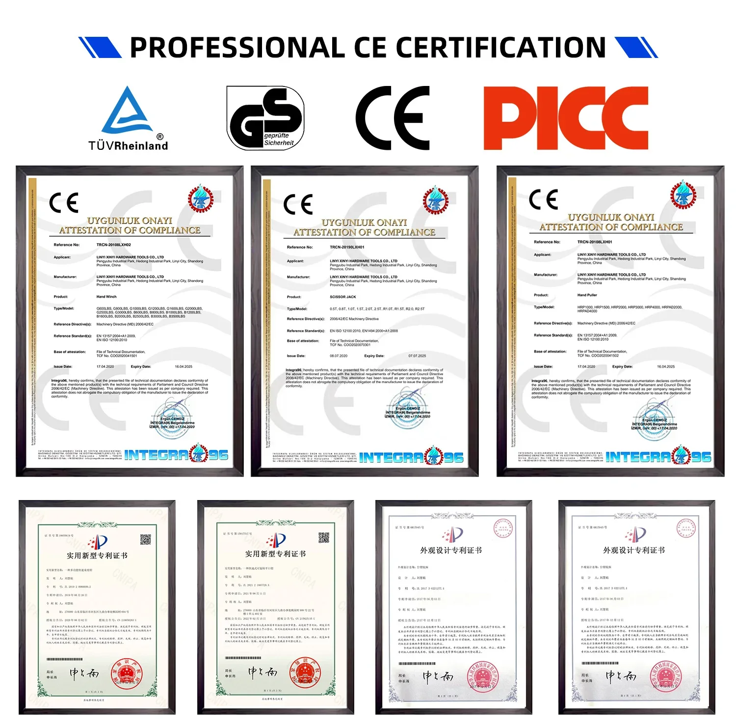 1-тонный гидравлический домкрат ножничный прочный механический для эффективных