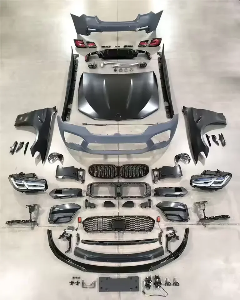Автоматический обвес SJC для BMW серии 5 автомобильные детали Bodykit F10 F18 2011-2017 боковая
