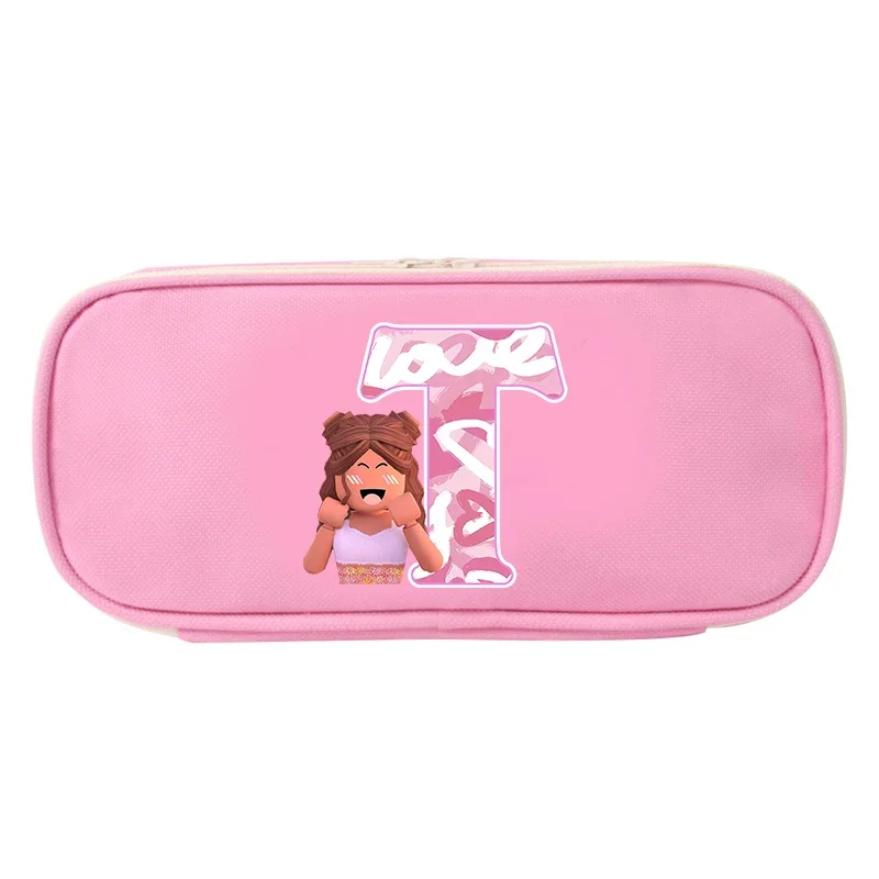 Пенал Roblox с буквой A B C школьные принадлежности канцелярские детская