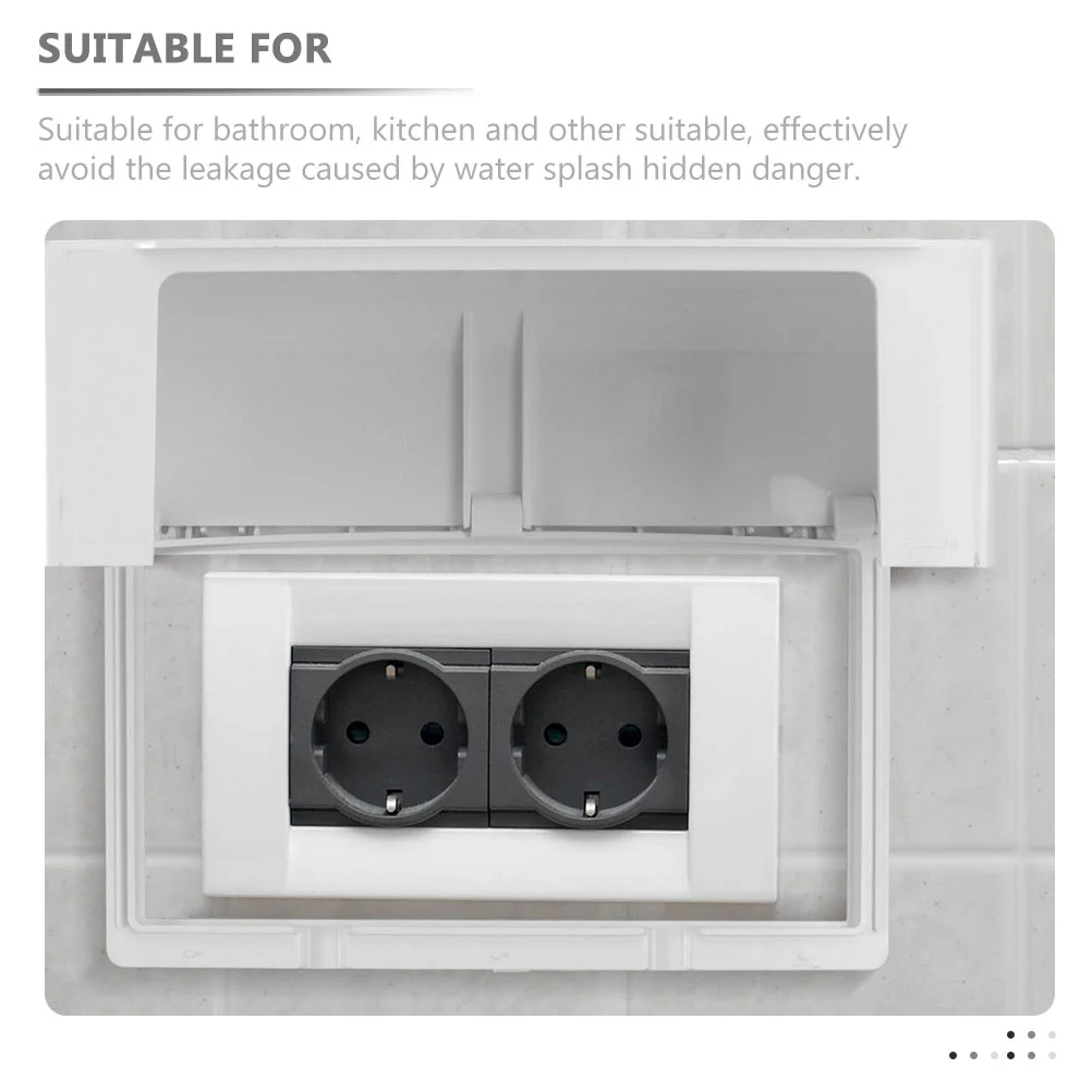 Розетка водонепроницаемая крышка защитная розетка защита от атмосферных