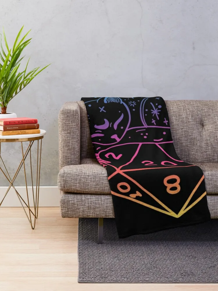 D20 CAT: Радужные кубики. Одеяло детское перемещение для дивана тонкие одеяла