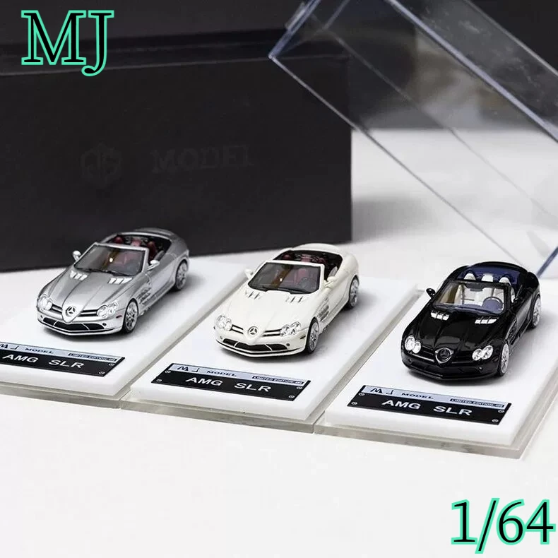 Фото Реплика спортивного автомобиля MJ1/64 из смолы, двухдверный кабриолет, масштаб 1:64 - коллекционная модель - статуэтка для взрослых - подарок для мальчика №1