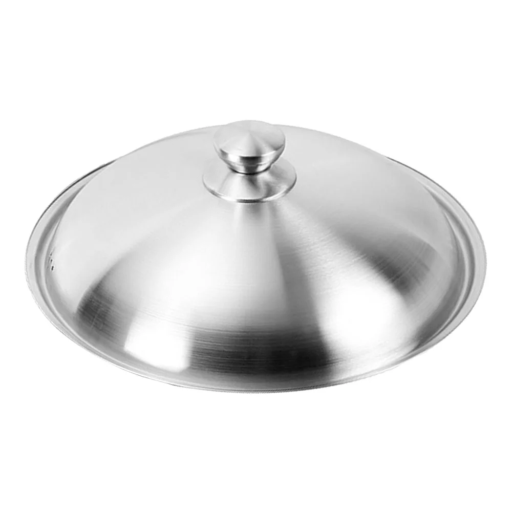 

Stainless Steel Pot Lid Cover Anti-scald Universal Lids Cooking Food Covers Glass Screens Soup