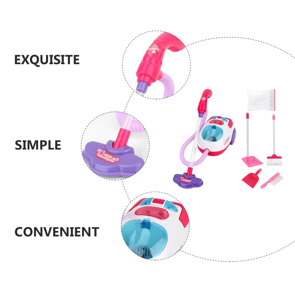 Игрушки для малышей Пылесос Игрушка Бытовая пластиковая ролевая детская игрушка