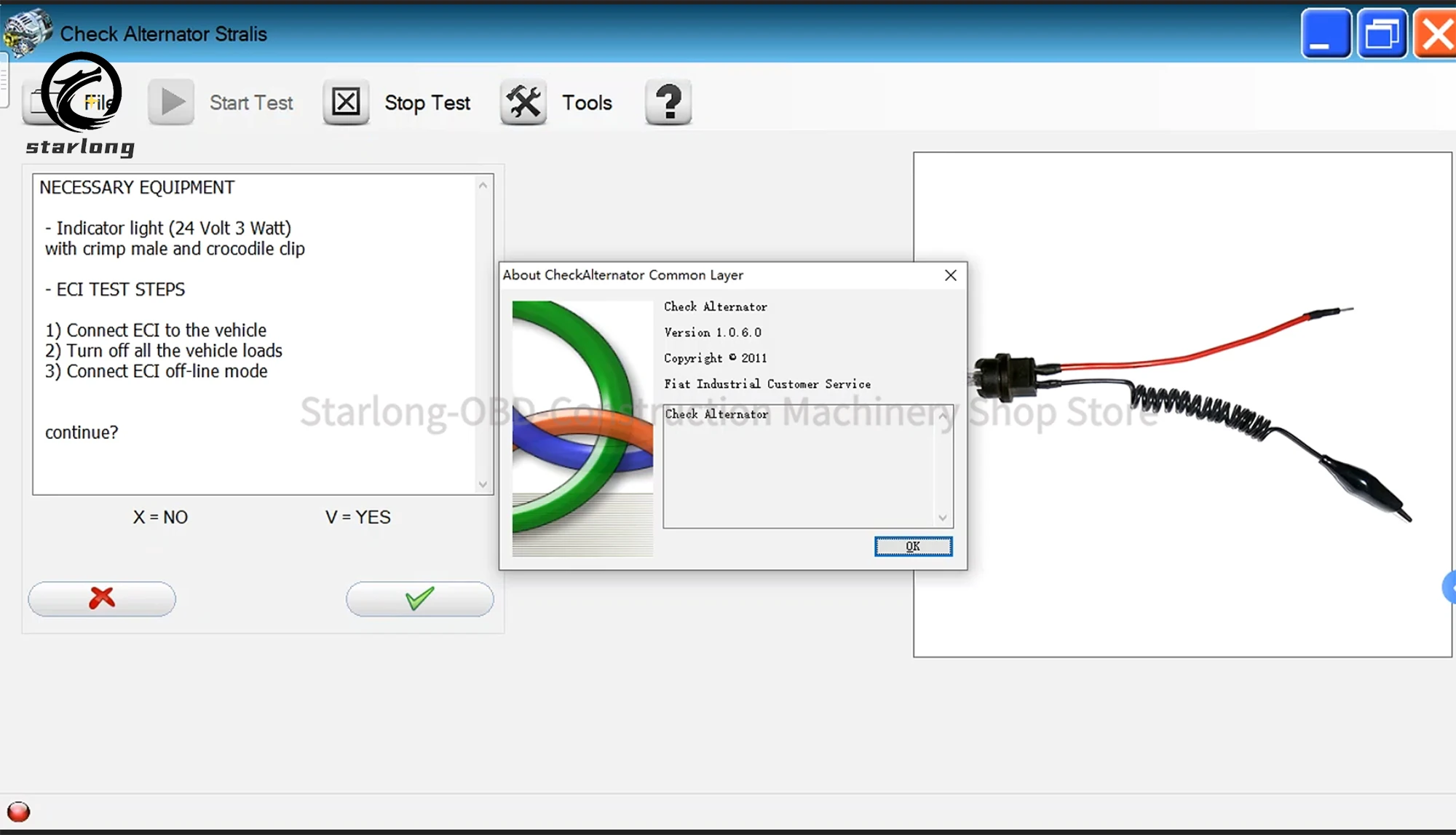 Сверхмощная диагностика для диагностического сканера Eltrac Easy Truck версии Iveco 13.1