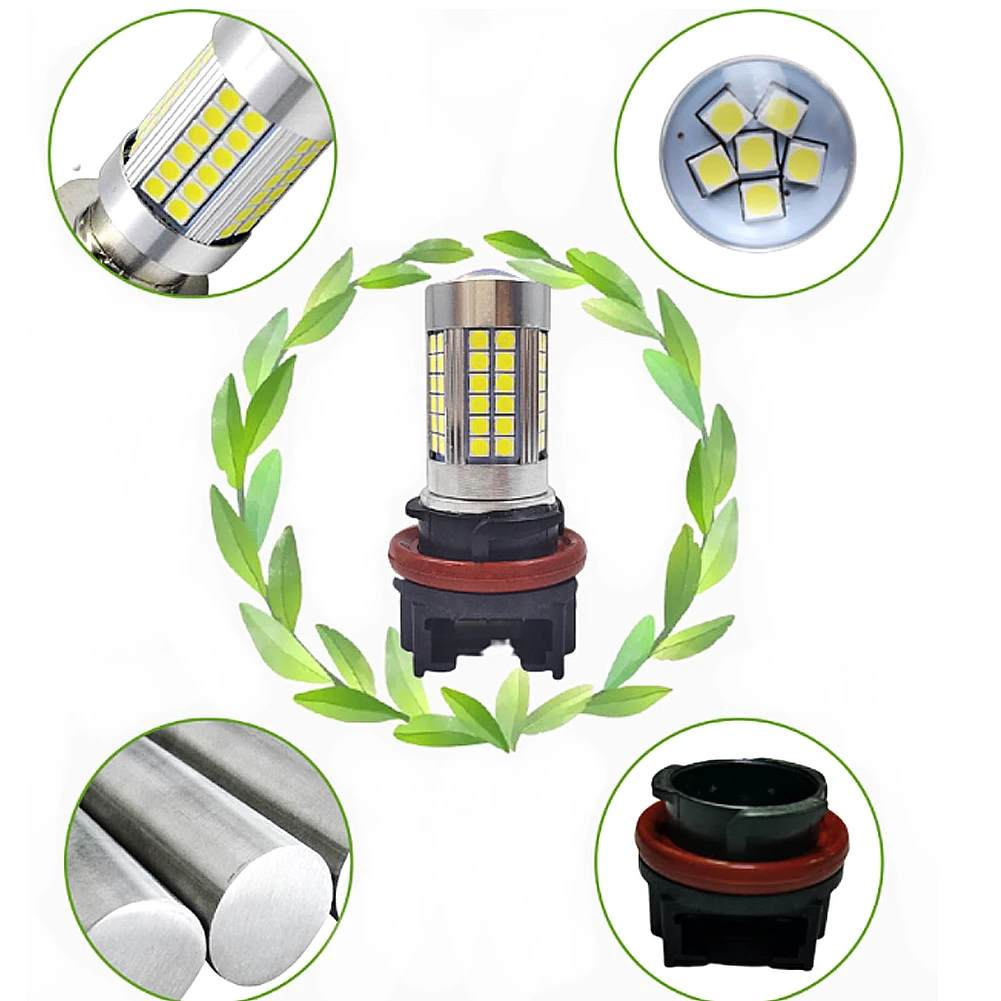 2 PCS Ice Blue PH11 9014 Motorbike Head Lamp Bulb 66SMD High Low Beam Motorcycle Headlight 12V 24V 6000K For YAMAHA SUZUKI HONDA |