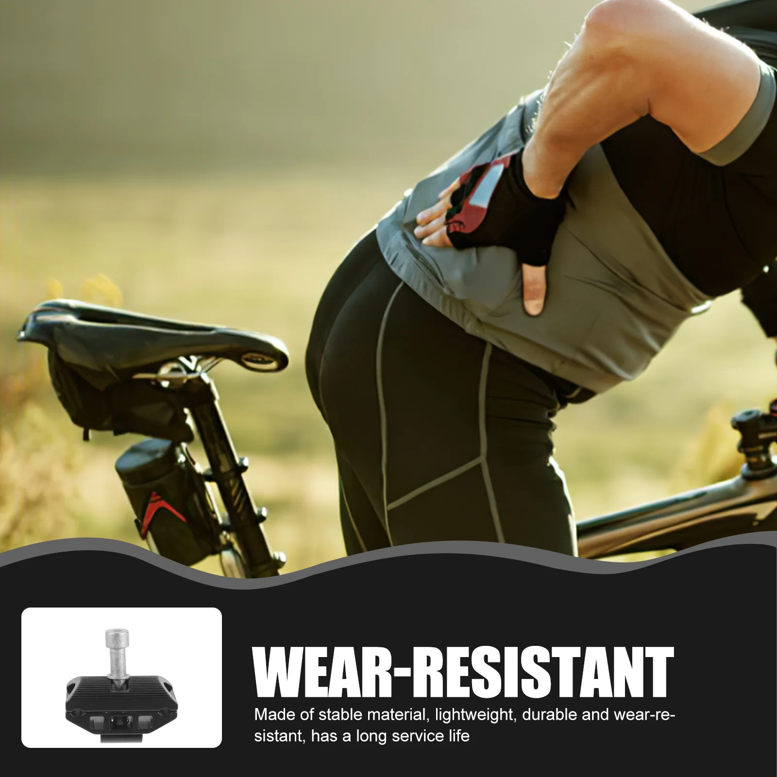 Преобразование подушки сиденья велосипеда зажим для седла горного кодовый винт