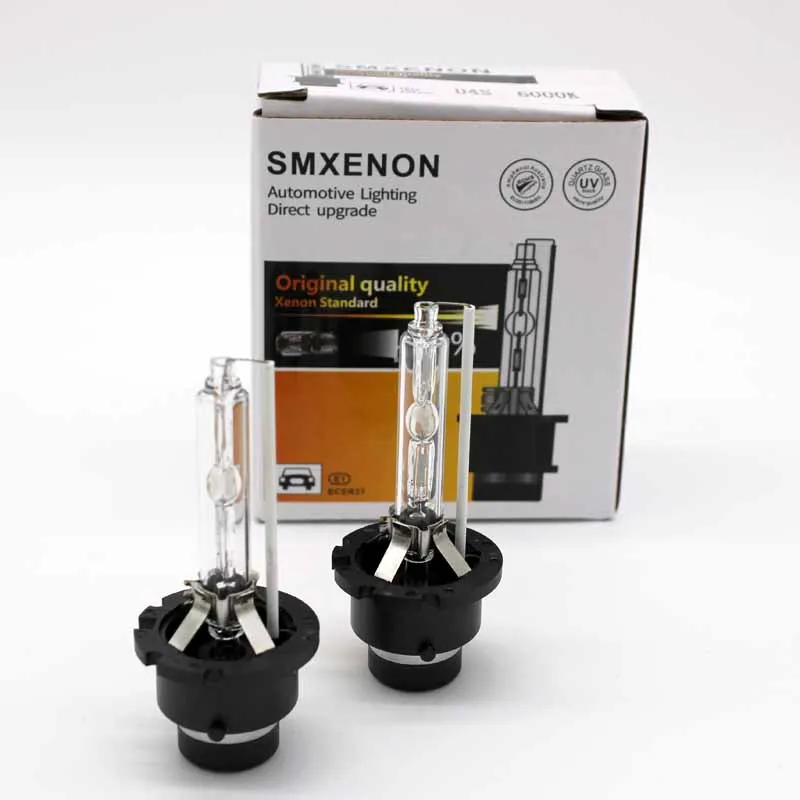 2x2 шт новинка D4S телефон фонарь пара фар 6000K 35W