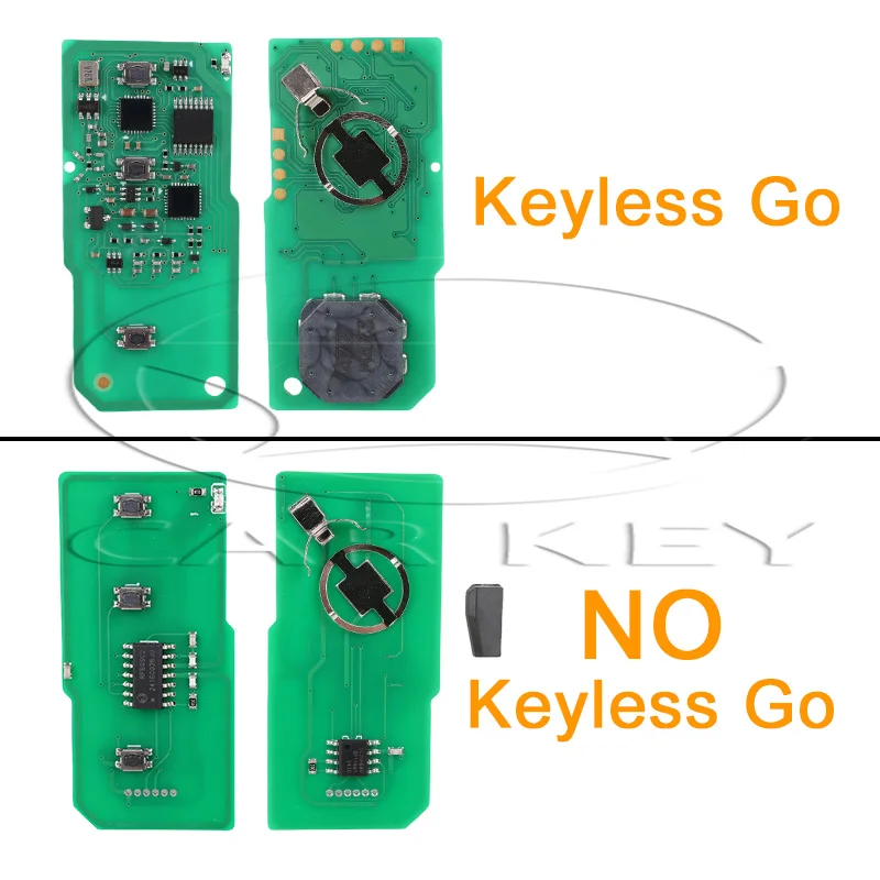 4D чип без ключа для Toyota Prius 2004-2009 автомобильный ключ умный дистанционный брелок 2 3