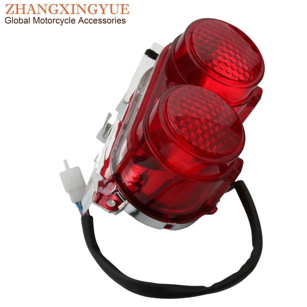 Фото Задний фонарь в сборе для скутера Yamaha YW125 Zuma125 Bws125 Zuma BWS 125cc 5S9-H4700-30 4-тактный №4
