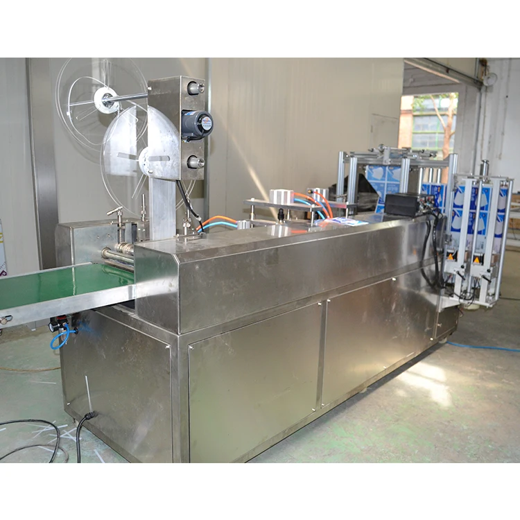 Высокоскоростная машина для индивидуальной упаковки масок лица KF94 с четырьмя