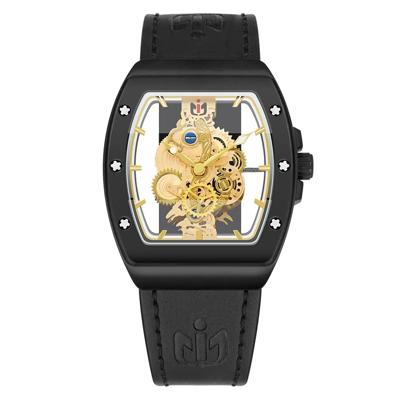 

Модные часы, новинка 2023, мужские часы, мужские часы, модные золотые светящиеся спортивные часы на бретелях, деловые часы