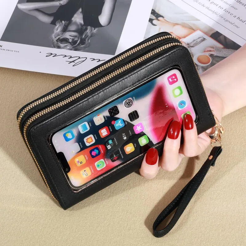 Женский Кошелек MADLEY Классический Европейско-американский Стиль Вышитый