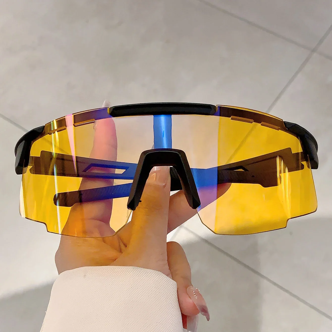 KAMMPT безободковые фотохромные очки для мужчин и женщин новинка 2024 круглые