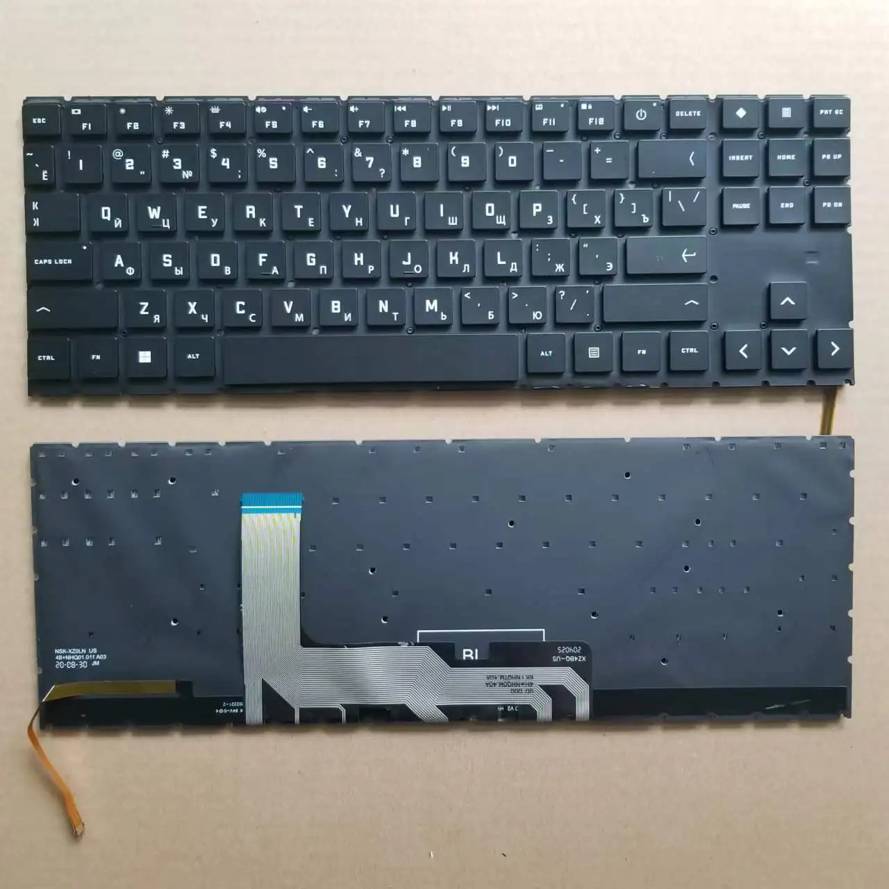 

Новая русская клавиатура для HP OMEN 15-EN 15-EK TPN-Q236 15-EK0019NR 15-EN0010CA русская клавиатура с подсветкой без рамки